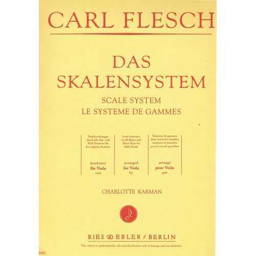 Flesch, Carl F. - Scale...