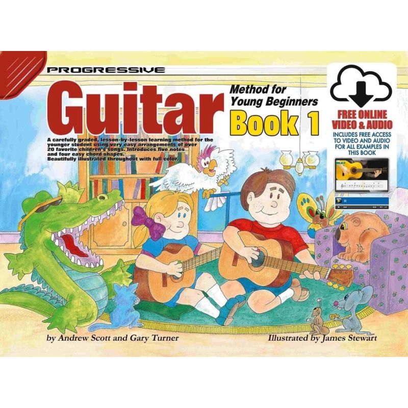 Progressive Guitar Method for Young Beginners Book 1