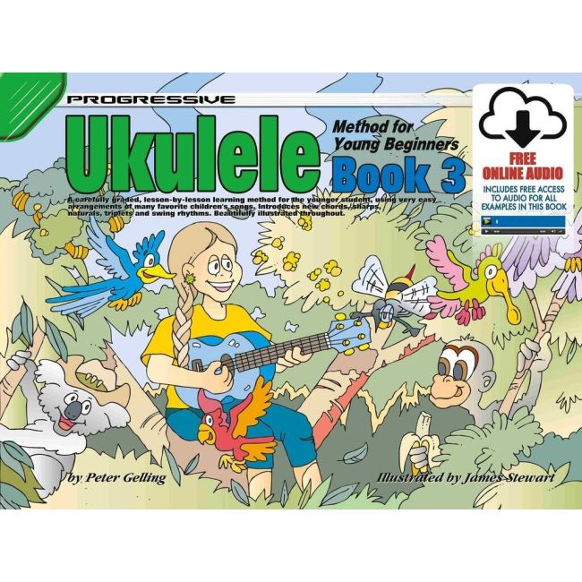 Progressive Ukulele Method For Young Beginners