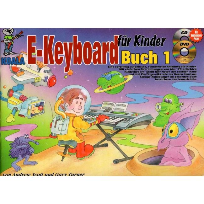 E-Keyboard für Kinder Buch 1