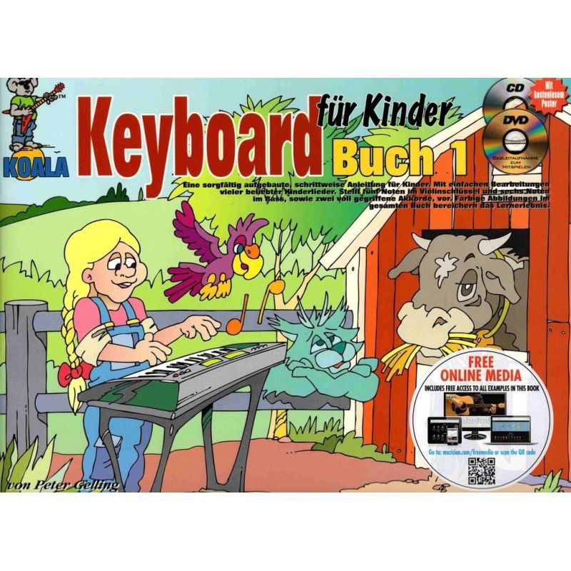 Keyboard für Kinder Buch 1