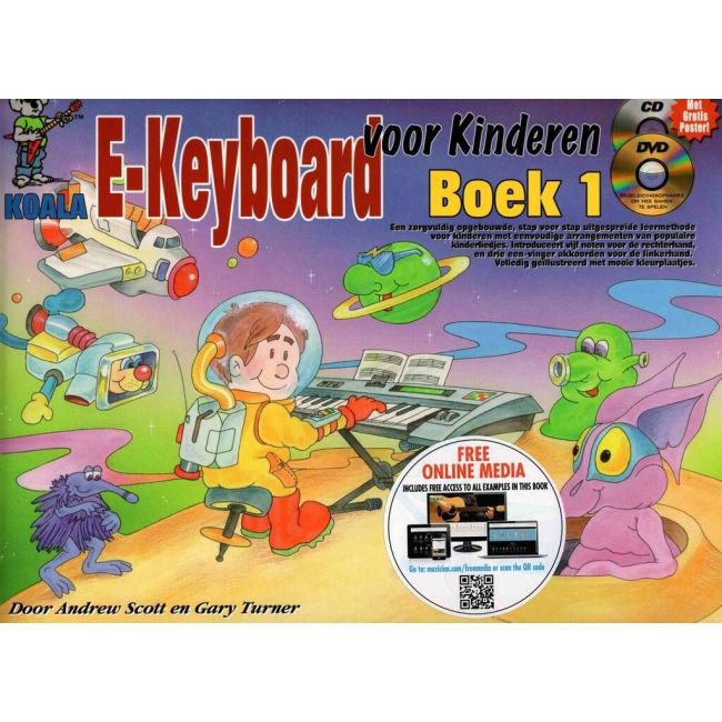 E-Keyboard voor Kinderen Boek 1