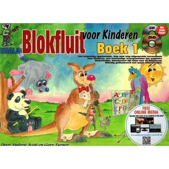 Blokfluit voor Kinderen Boek 1