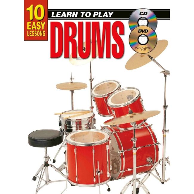 10 Easy Lessons - Learn To Play Drums