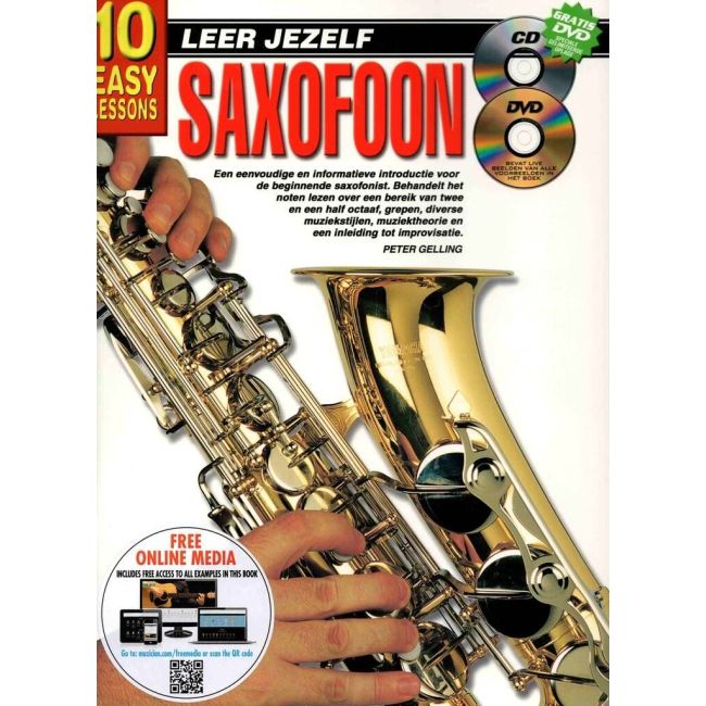 10 Easy Lessons Leer Jezelf Saxophone