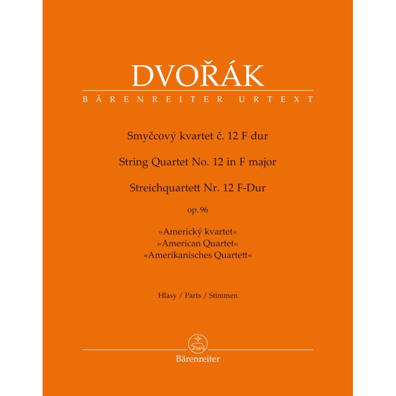 Dvořák, Antonín - String Quartet No. 12 In F Major