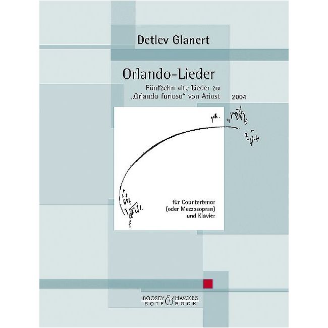 Glanert, Detlev - Orlando-Lieder