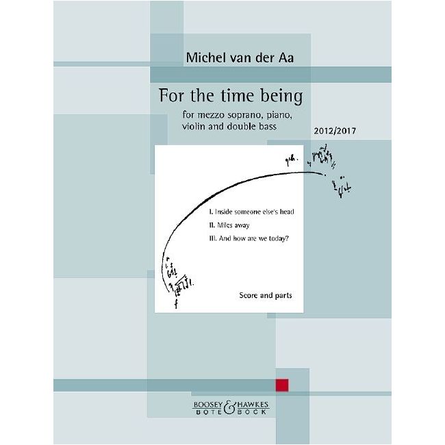 Aa, Michel Van Der - For the time being