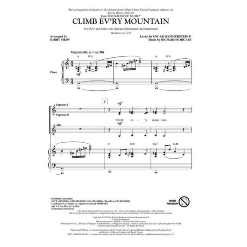 Climb Ev'ry Mountain