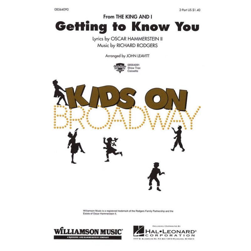 Rodgers & Hammerstein - Getting to Know You