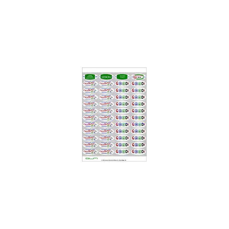 Bastien Lesson Award Seals