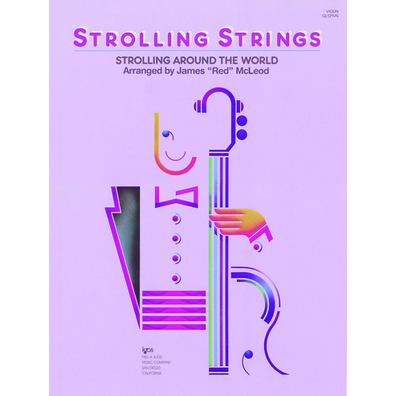 Strolling around the World - Violin