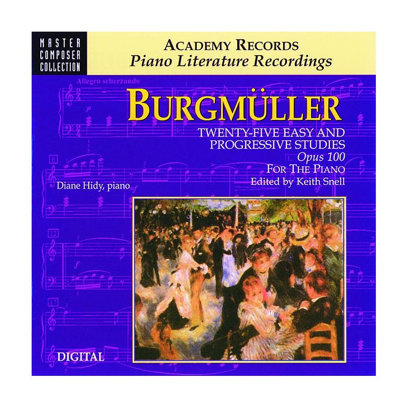Burgmüller, Friedrich - 25 Easy and Progressive Studies Op. 100