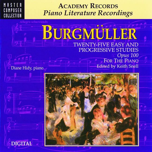 Burgmüller, Friedrich - 25 Easy and Progressive Studies Op. 100