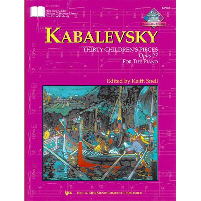 Kabalevsky, Dmitri - 30 Childrens Pieces Opus 27