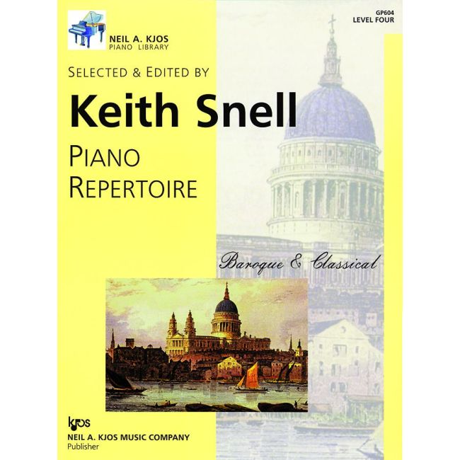 Snell, Keith - Piano Repertoire Baroque & Classical - Level 4