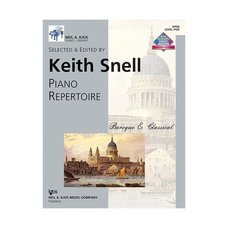 Snell, Keith - Piano Repertoire Baroque & Classical - Level 5