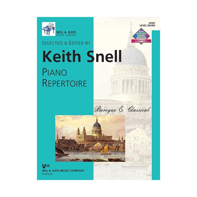 Snell, Keith - Piano Repertoire Baroque & Classical - Level 7