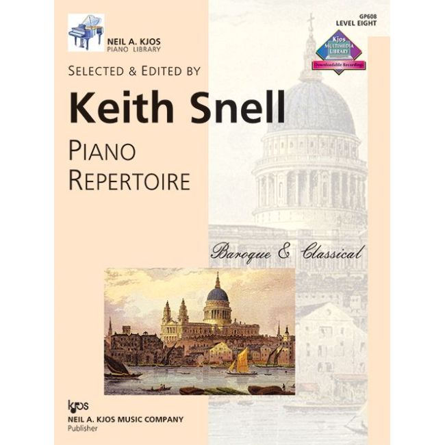 Snell, Keith - Piano Repertoire Baroque & Classical - Level 8