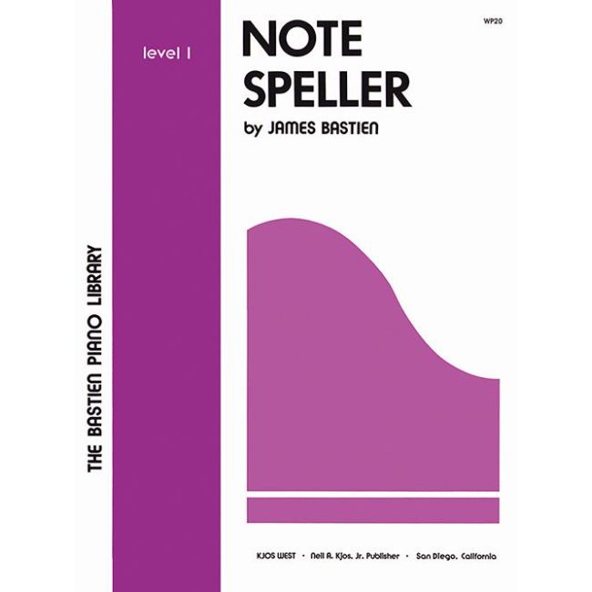 Bastien, James - Note Speller 1