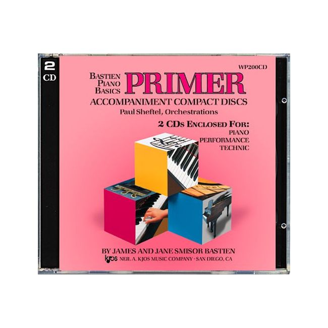Bastien, James - Piano Tecnica Repertorio Cd Accomp Liv Prep 2 Cd