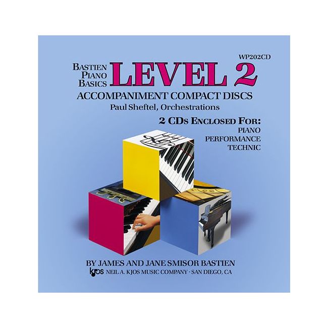 Bastien Piano Basics Level 2 (2CD)