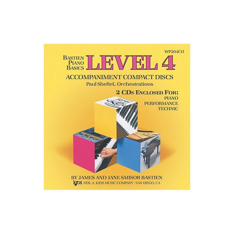 Bastien Piano Basics Level 4 (2CD)