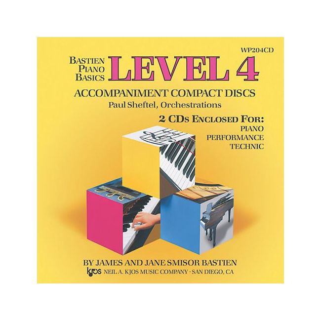Bastien Piano Basics Level 4 (2CD)