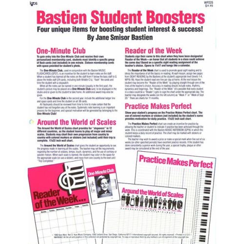 Bastien Student Boosters