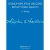 Sondheim for Singers
