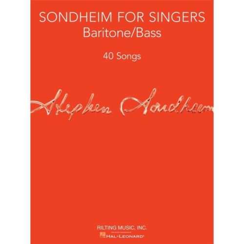 Sondheim for Singers
