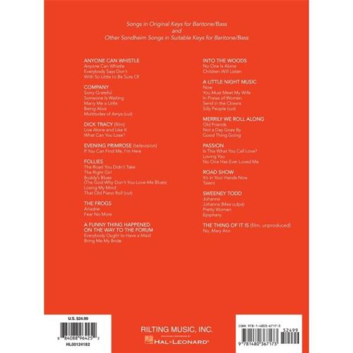 Sondheim for Singers