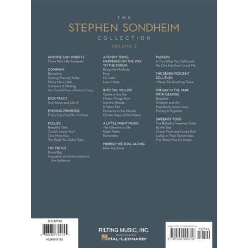 The Stephen Sondheim Collection - Volume 2
