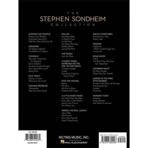 The Stephen Sondheim Collection