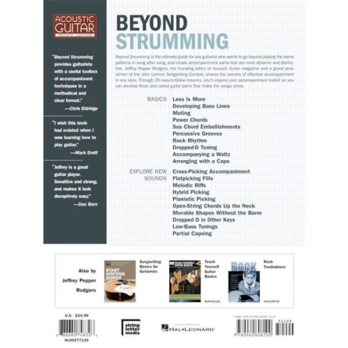 Rodgers, Jeffrey Pepper - Beyond Strumming