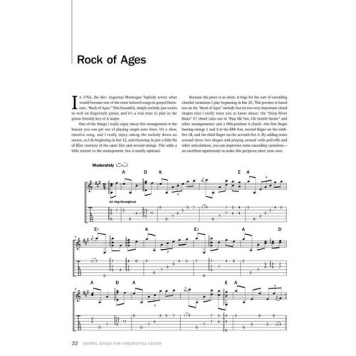 Gospel Songs for Fingerstyle Guitar