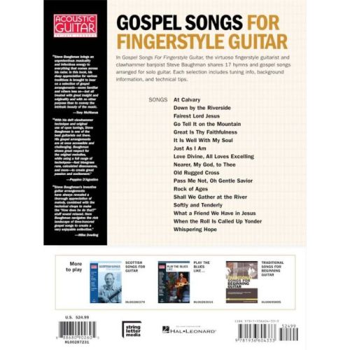 Gospel Songs for Fingerstyle Guitar