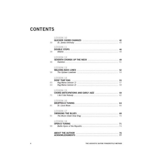 The Acoustic Fingerstyle Method