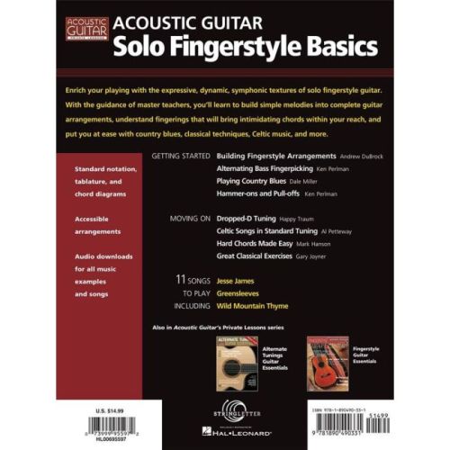 Acoustic Guitar Solo Fingerstyle Basics