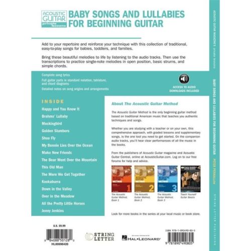 Baby Songs and Lullabies for Beginning Guitar