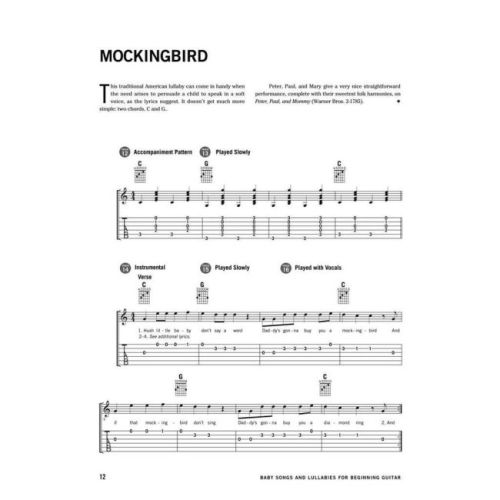 Baby Songs and Lullabies for Beginning Guitar