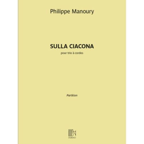Manoury, Philippe - Sulla...