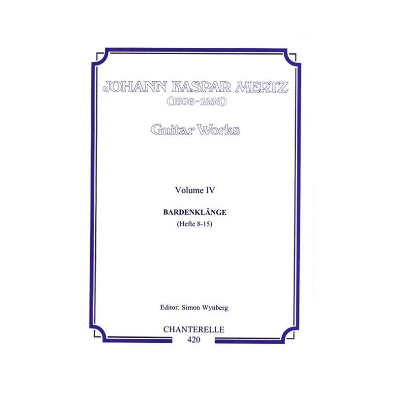 Mertz, Johann Kaspar - Bardenklänge op. 8 Issue 8-15