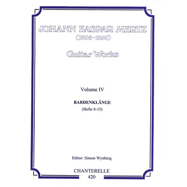 Mertz, Johann Kaspar - Bardenklänge op. 8 Issue 8-15