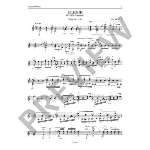 Mertz, Johann Kaspar - Concert Works 6