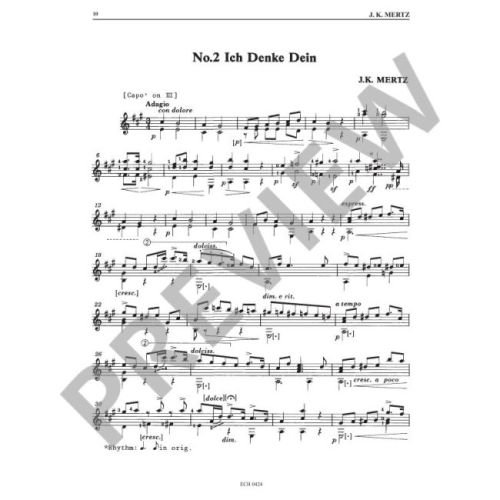 Mertz, Johann Kaspar - Guitar Works 8