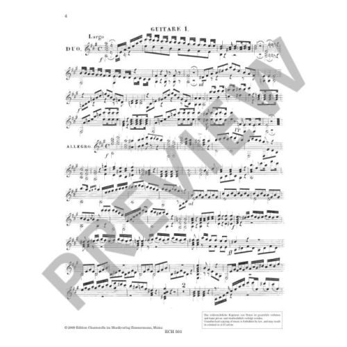 Carulli, Ferdinando - Duo Concertant op. 328