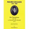 Giuliani, Mauro - Six Variations op. 38