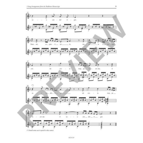 Sor, Fernando - 5 Song Arrangements