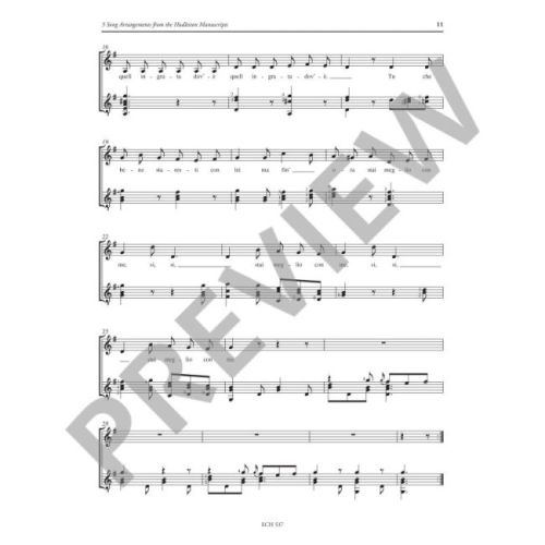 Sor, Fernando - 5 Song Arrangements